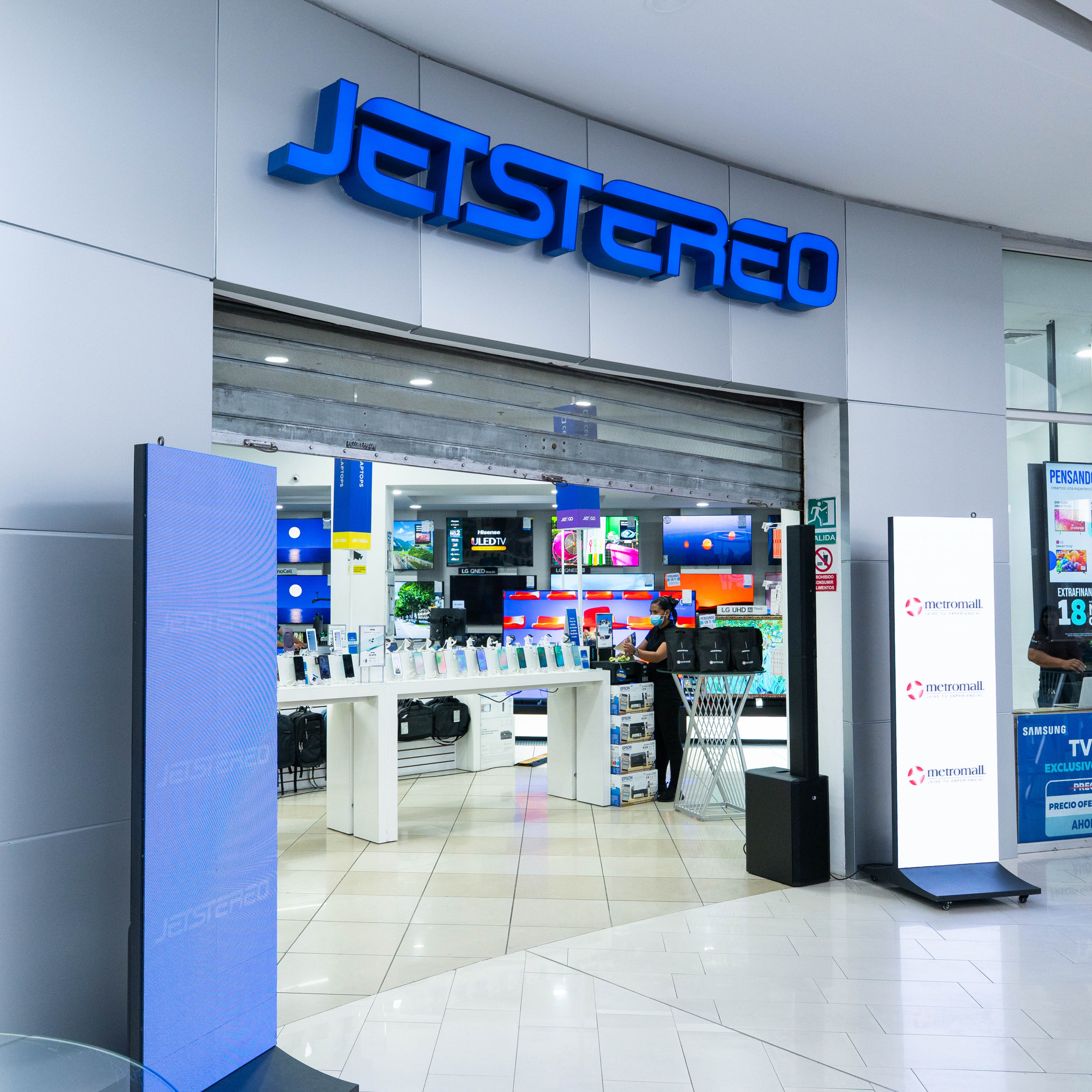 Jetstereo se expande en Metromall pensando en ti